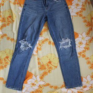 Medium Wash Ripped Jeans